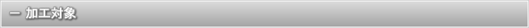 加工対象